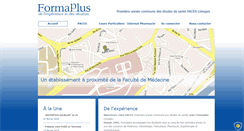 Desktop Screenshot of formaplus87.fr