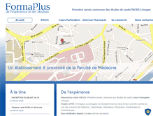 Tablet Screenshot of formaplus87.fr